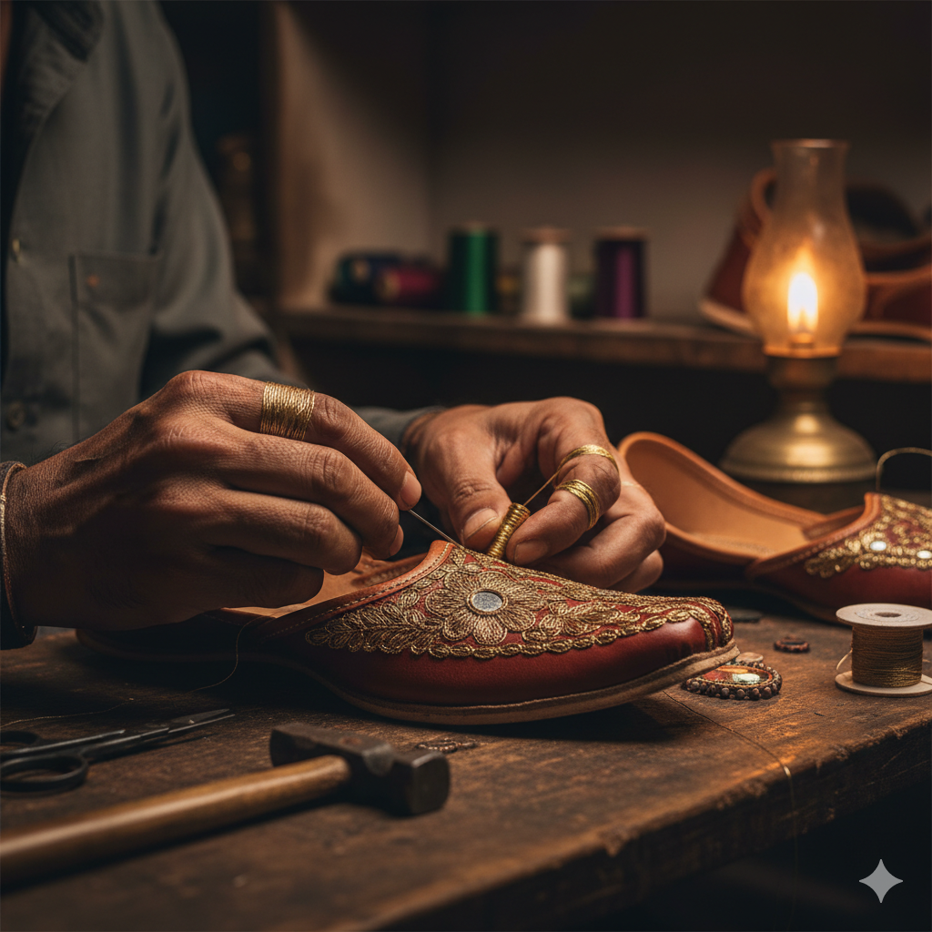 Comfortable Handmade Mojaris