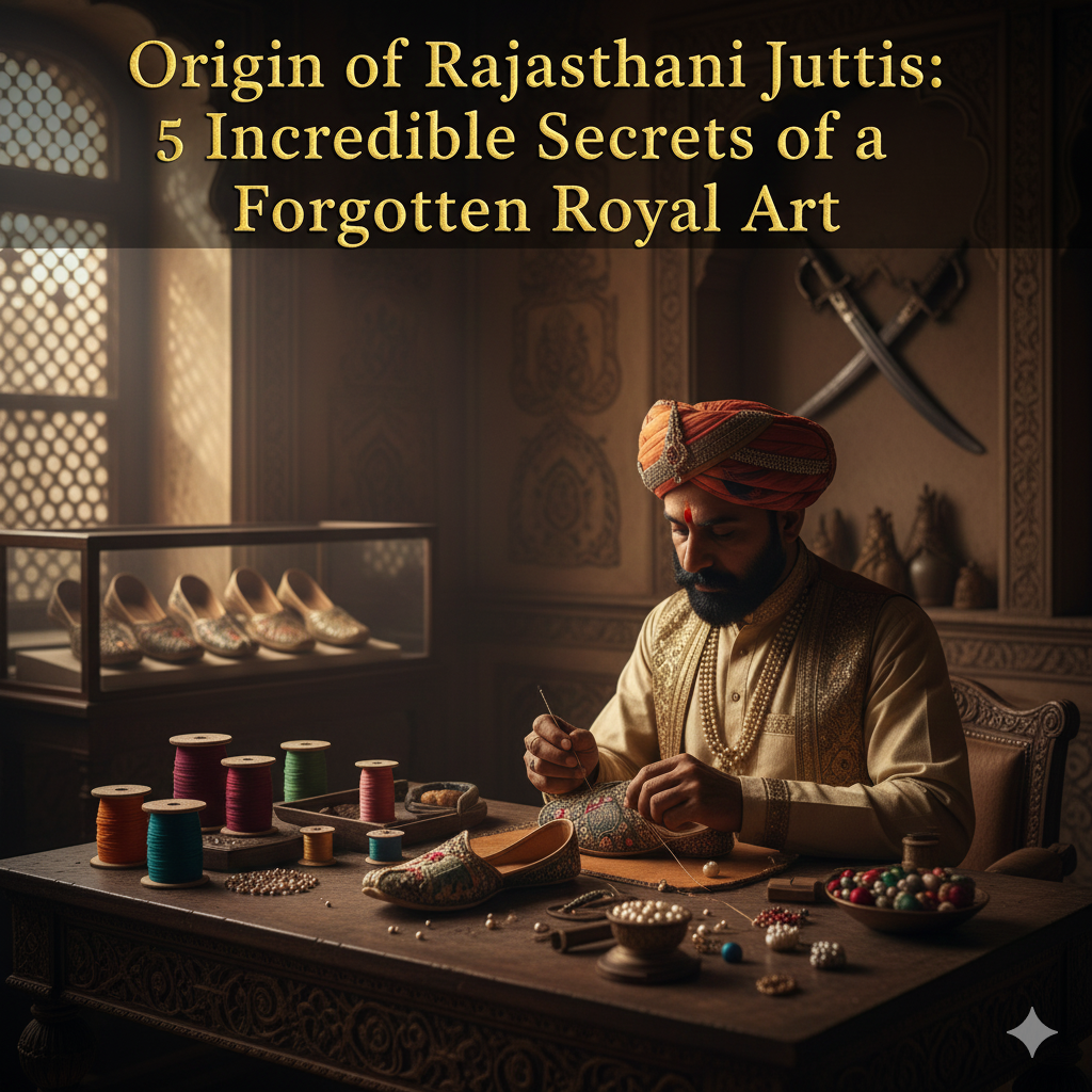 origin of Rajasthani juttis