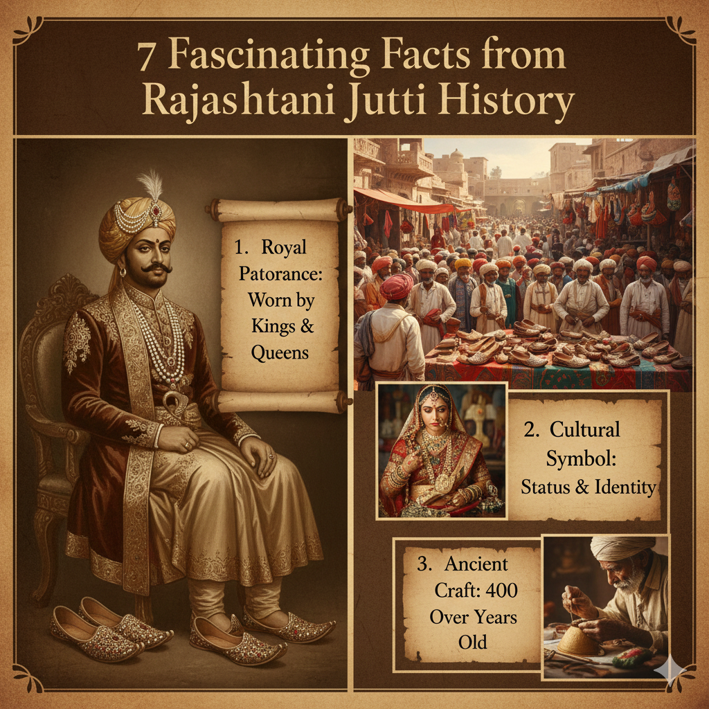 Rajasthani jutti history